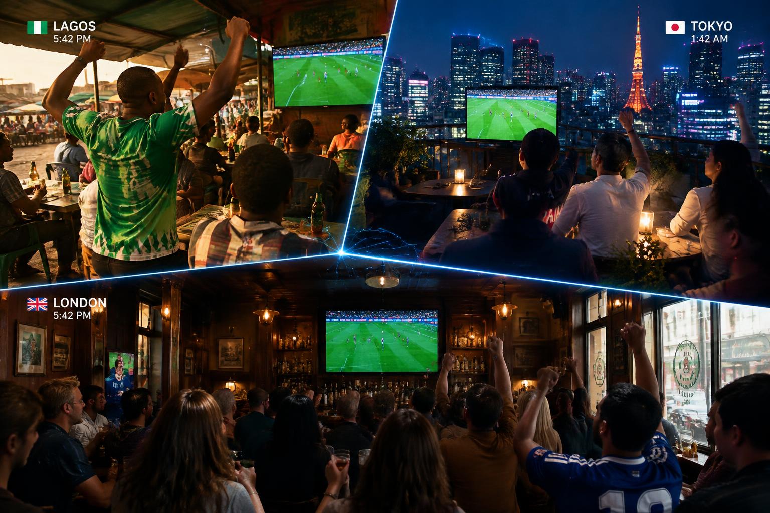 A global view of connected live sport